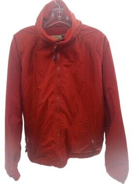 Vintage Wear Guard Coat Men's Large Red Fleece Lined Weather Resistant Work